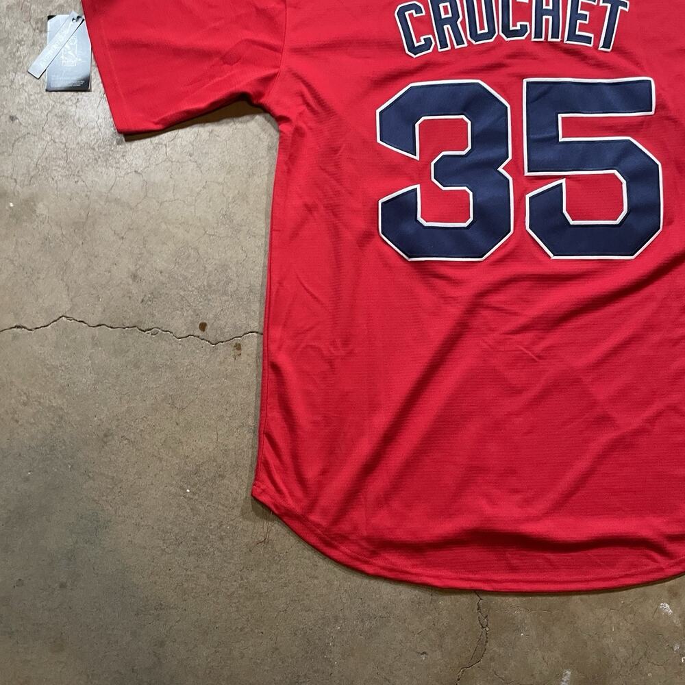 Garrett Crochet Adult Red Sox Jersey Size L - Picture 4 of 5